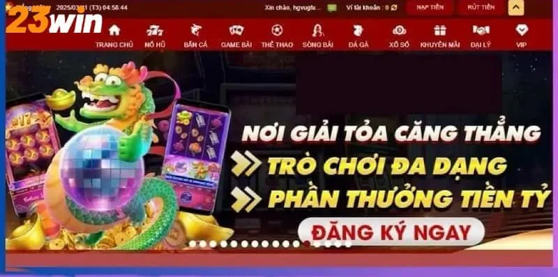 Khám phá những sảnh cá cược cực cuốn hút của 23Win