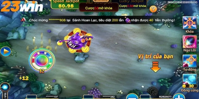 Tổng hợp vai trò của từng loại cá trong bắn cá Jackpot