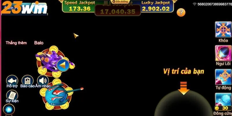 Những phần thưởng và vũ khí có trong săn cá jackpot