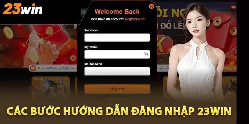 Hướng dẫn anh em người chơi cách đăng nhập 23Win bằng máy tính 