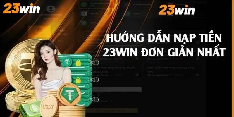 Những thao tác cơ bản để người chơi có thể nạp tiền 23Win 